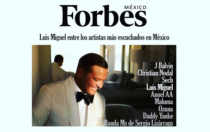 Luis Miguel entre los artistas más escuchados en México Luis-Miguel-Forbes